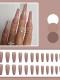24 Pieces Mixed Colors Nail Stickers