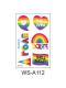 10 Pcs Pride Tattoo Stickers