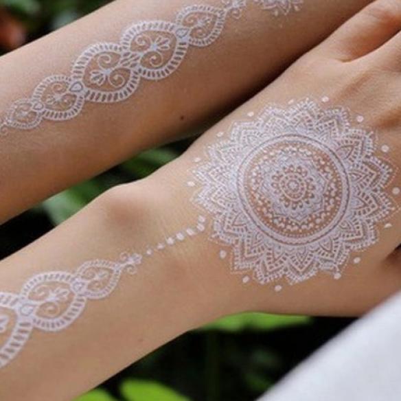 Fortune Bag- White Lace Tatto