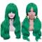 Green & Red Drag Wig