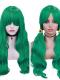 Green & Red Drag Wig
