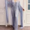 Silver Long Tassels Bodysuit