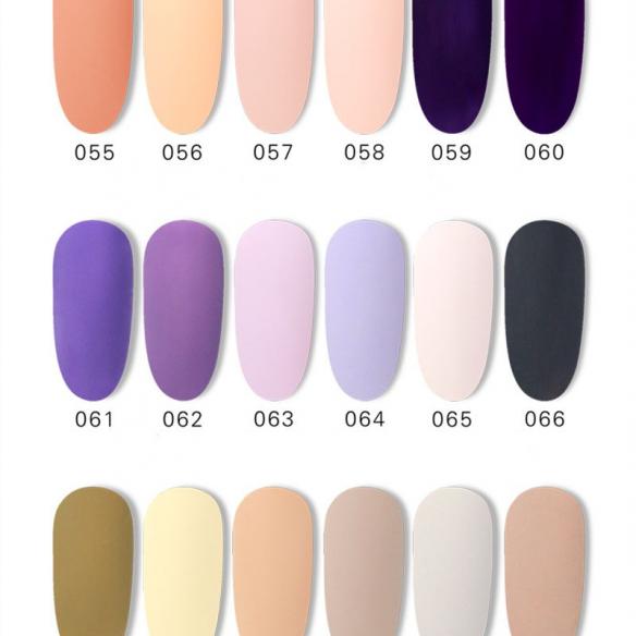 6 Pure Colors Nail Polish