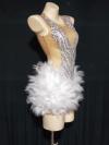 Rhinestone Feather Dress