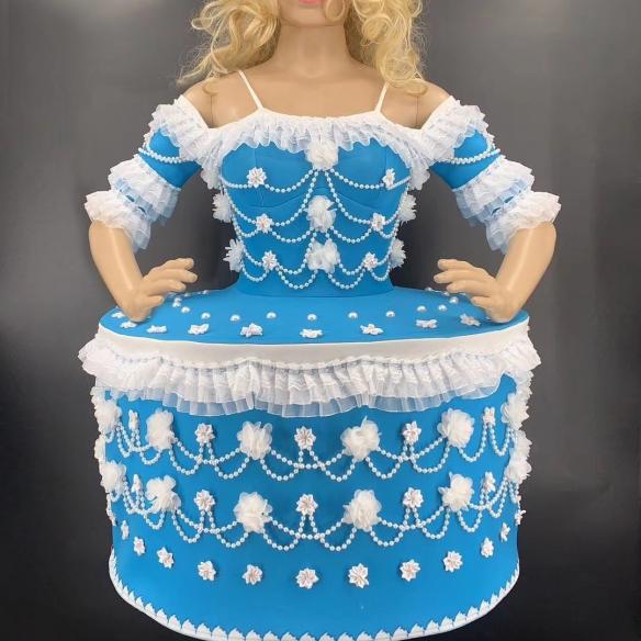 4 Colors Cake Dress