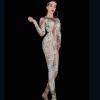 Multi-color Rhinestone Bodysuit