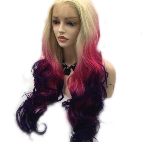 Human Hair Full Lace Wig Curly Ash Brown