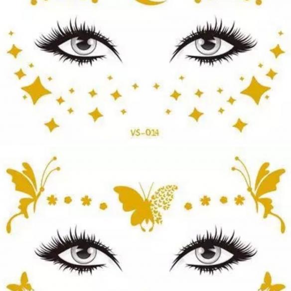 Fortune Bag- Gold Face Tatto