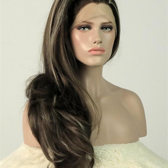 Ava-Blonde Streaked Brown