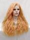 Human Hair Full Lace Wig Curly Ash Brown