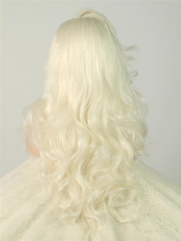 Human Hair Full Lace Wig Curly Ash Brown