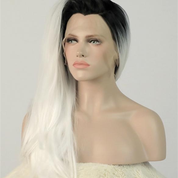 Ava-snow white with Black Root