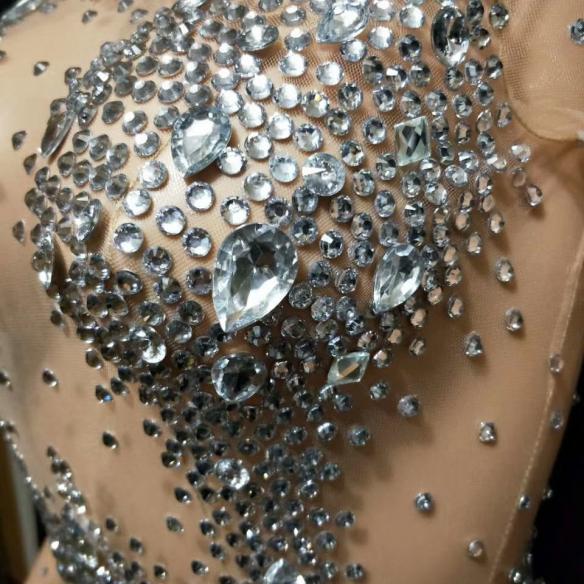 Transparent Fishtail Dress