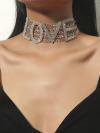 Diamond Necklace LOVE Choker