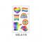 10 Pcs Pride Tattoo Stickers