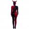 Black and Red Devil Bodysuit