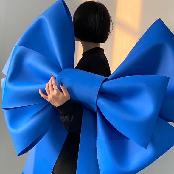 Various colors oversize bow-knot diy adornment