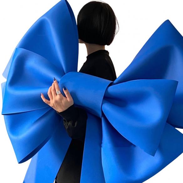 Various colors oversize bow-knot diy adornment