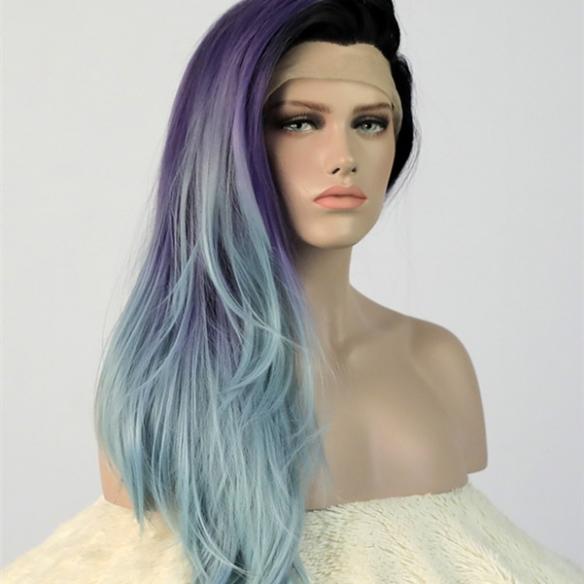 Ava-Purple Pastel Blue Ombre