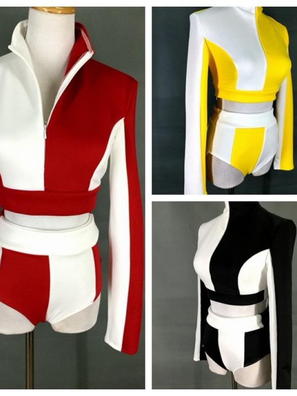 Two Colors Mixed Drag Suits