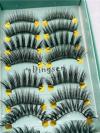 10 Pairs False Lash （include glue）