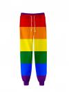 Gay Pride Rainbow Flag Jogger Pants