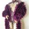 Purple Fur Coat