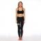 Rainbow Striped Gym Leggings