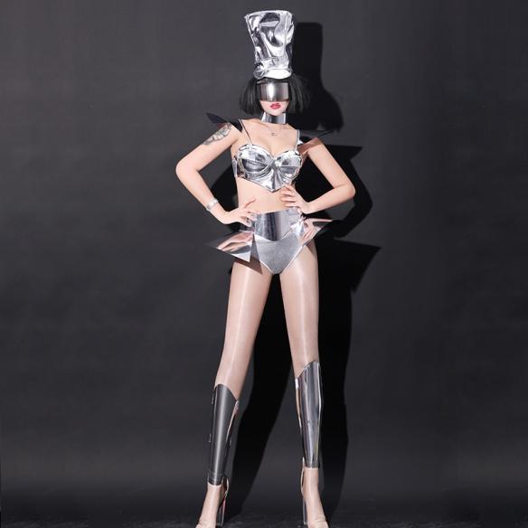 Silver Metallic Outfit