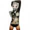 Rhinestone Hood Leotard