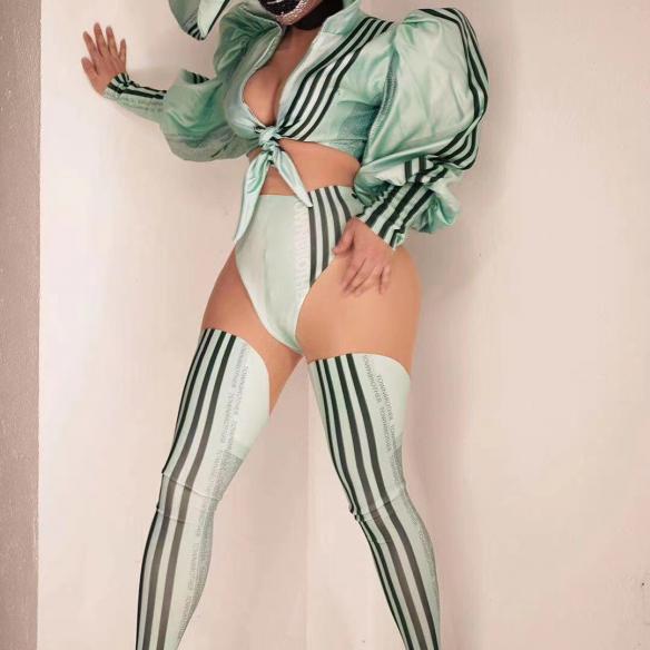 Mint Green Suit (include hat & foot cover)