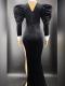 Black Velvet Suit ( include dress )