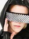Metallic Studded Oversized Eyewear