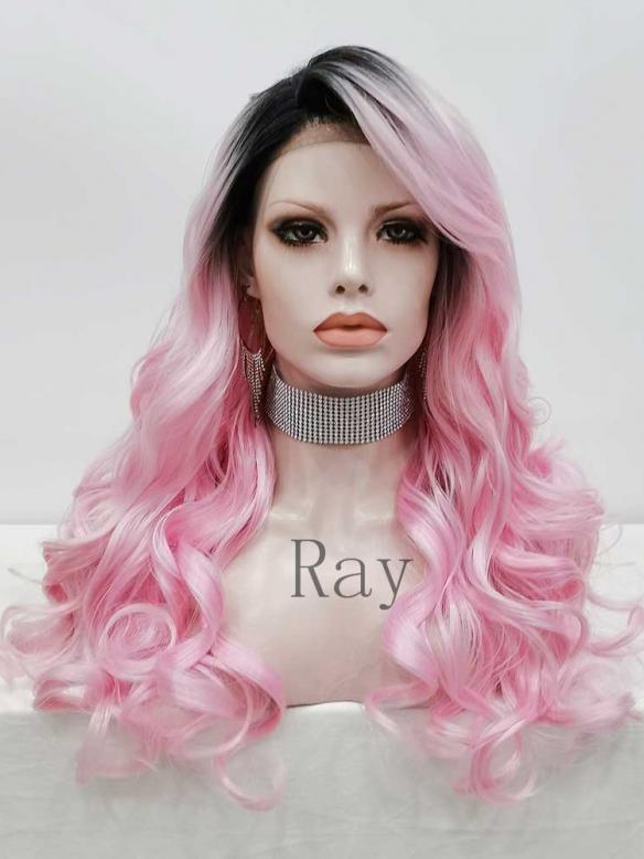 Human Hair Full Lace Wig Curly Ash Brown