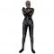 Silver Rhinestone Rivet Skeleton Bodysuit