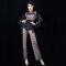 Black Spot Fringed Bodysuit