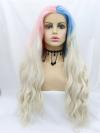 Human Hair Full Lace Wig Curly Ash Brown