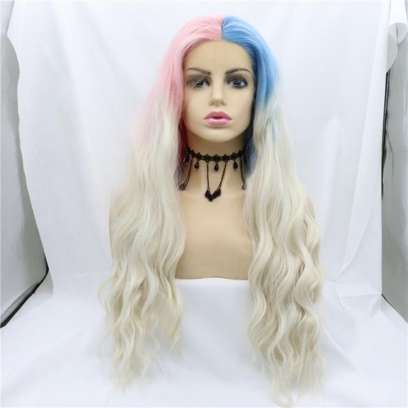 Human Hair Full Lace Wig Curly Ash Brown