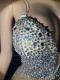 Customize Diamond Tassel Dress