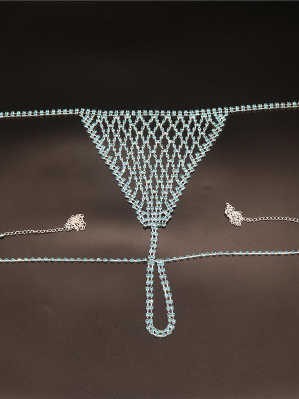 3 Piece Diamond Bikini（TOP & BOTTOM & DRESS）