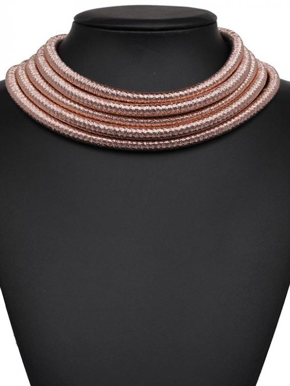 7 Colors Snake Bone Necklace Chain