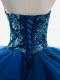 Blue Drag Wedding DresS