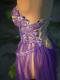 Purple Mesh Dress