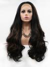 Human Hair Full Lace Wig Curly Ash Brown