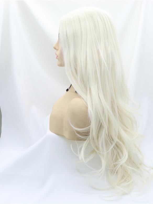 Human Hair Full Lace Wig Curly Ash Brown