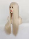 Blonde Middle Part Long Lace Front Drag Wig