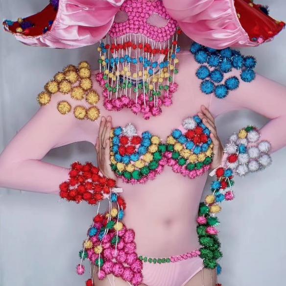 Rainbow Furball Leotard