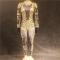 Gold & Silver Crystallized Rave Bodysuit