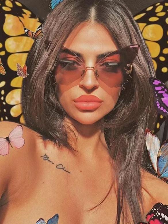 Butterfly Shape Sunglasses