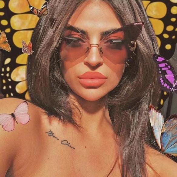 Butterfly Shape Sunglasses